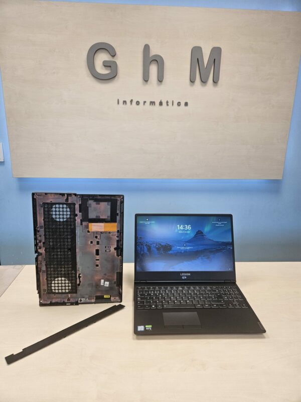 Lenovo Legion Y540 reparación carcasa ghminformatica