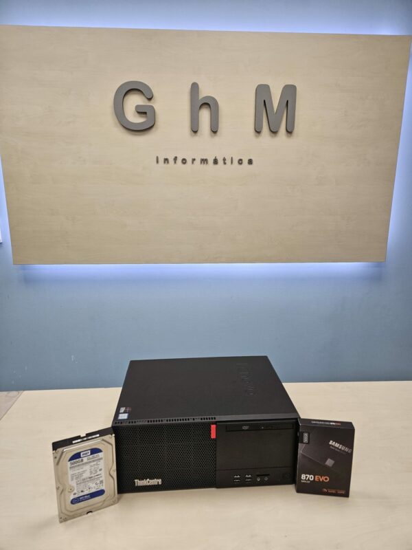 ThinkCentre M710t reparación SSD Samsung ghminformatica