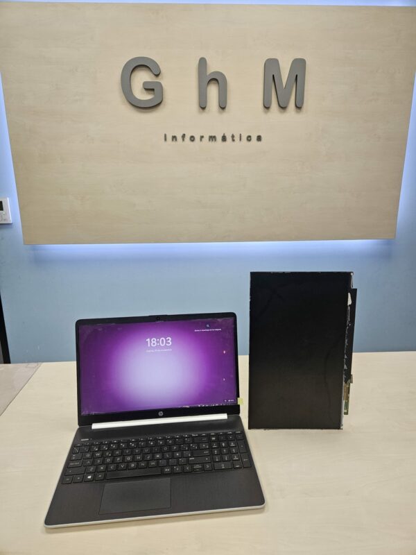 portátil hp15 sustitucion de pantalla ghm informatica