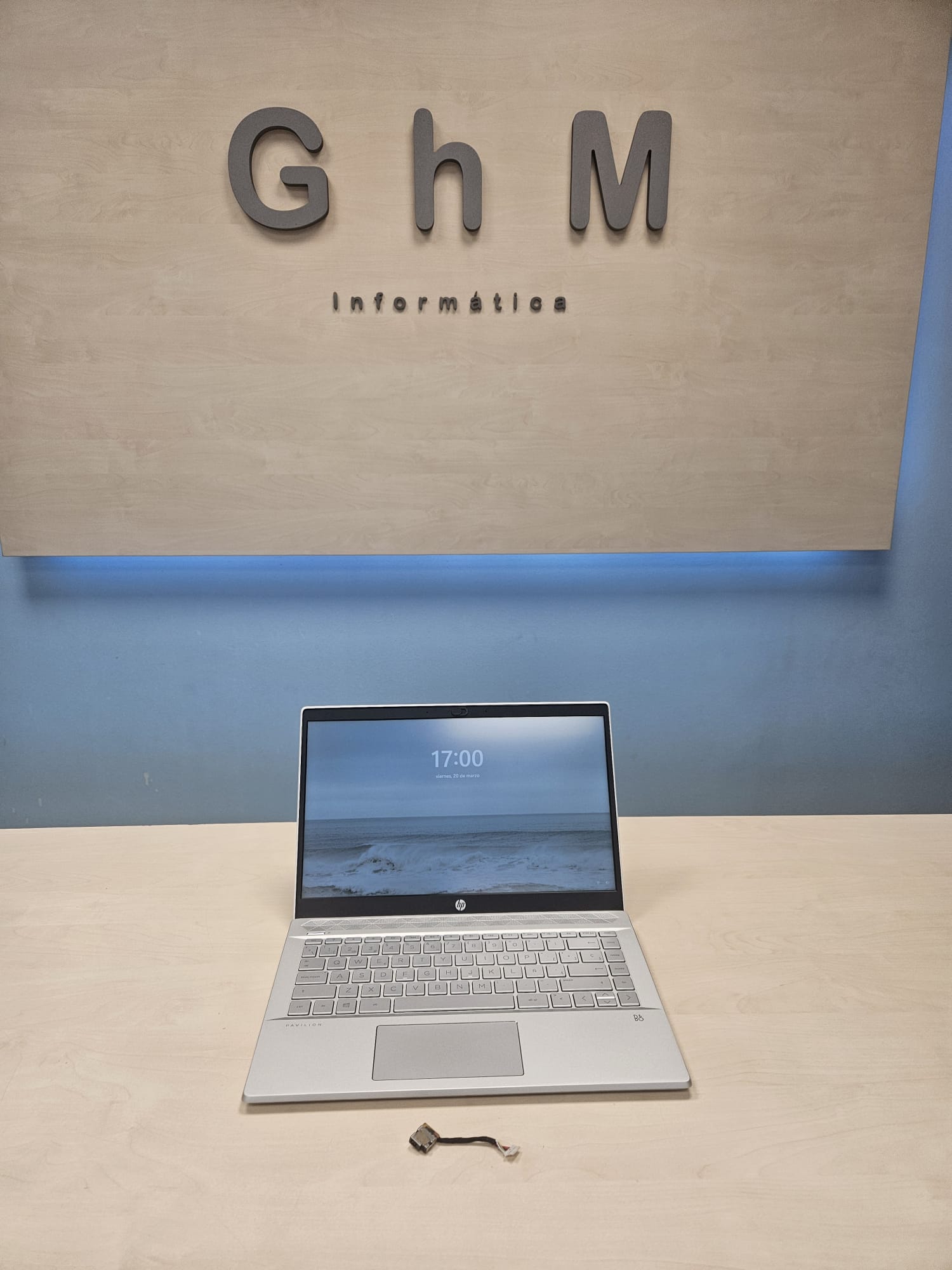 HP Pavilion 14 DC Jack reparación ghminformatica