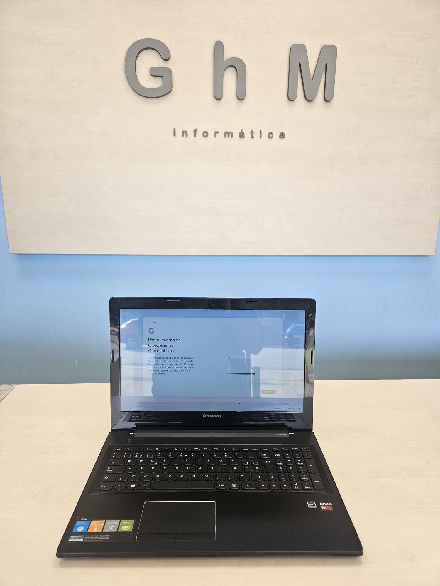 Lenovo Z50 ChromeOS Flex ghminformatica